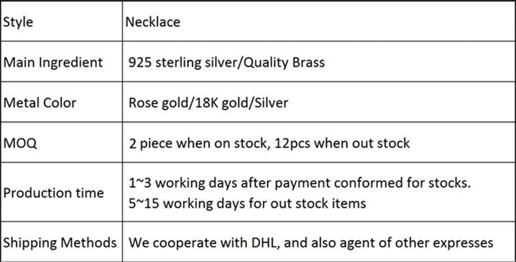 Fashion Full Inlaid Cylindrical Love Zircon Necklace Clavicle Chain Jewelry