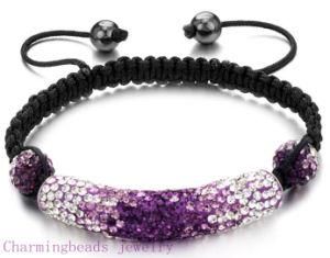 Jewelry Bracelet Fashion Shamballa Bracelets with Multicolor Pave Bars Jewelry (2383)