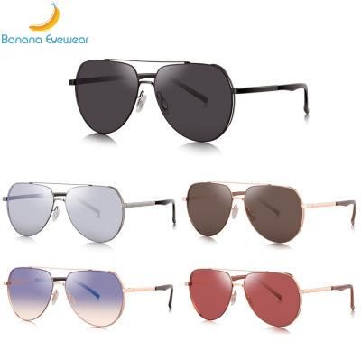 Ready to Ship Colorful Fashion Wholesale Men and Women Metal Frame Sunglasses