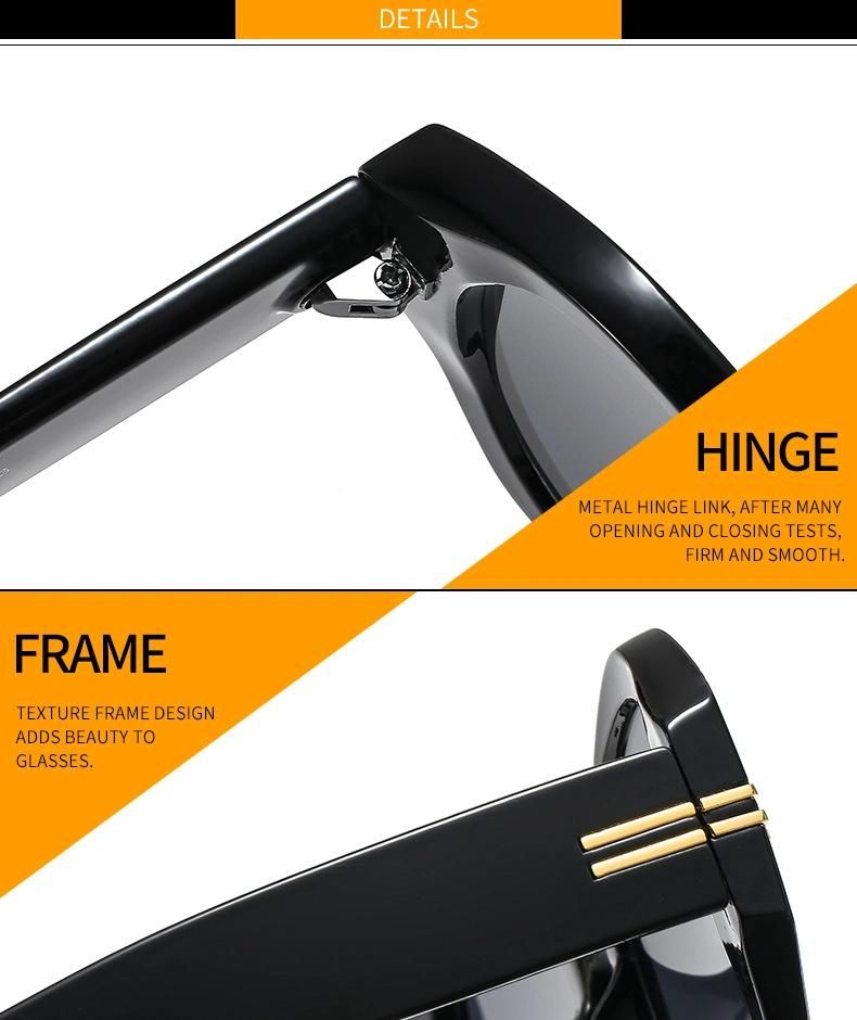 2022 Quality Sunglasses Brand Designer Vintage Sun Glasses