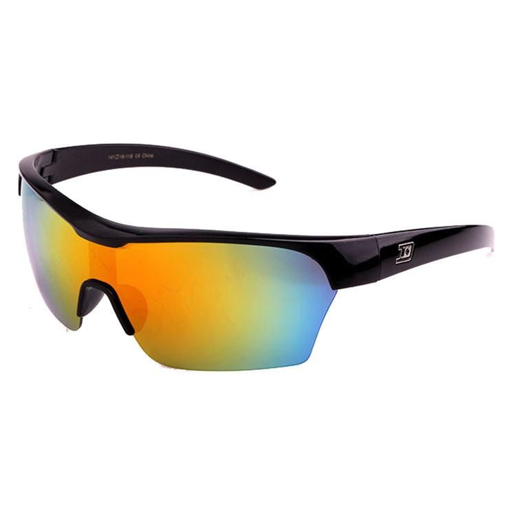 2018 Sporty Sunglass with Mirrored Lens