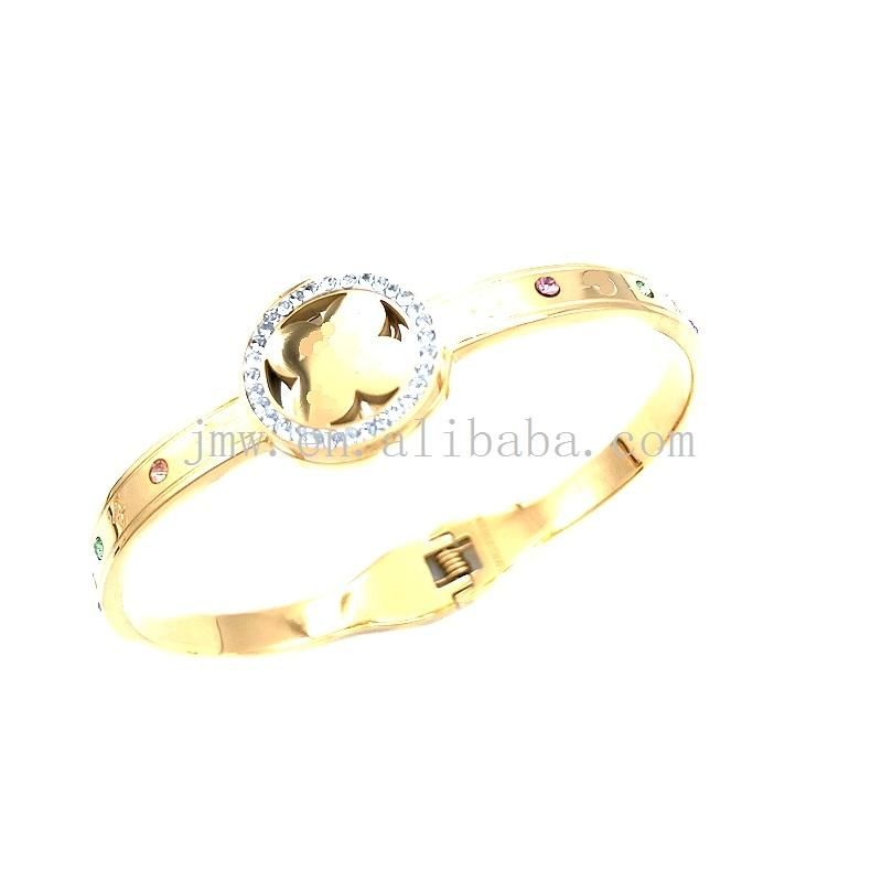 316L Stainless Steel Gold Plated Bracelet for Men and Women