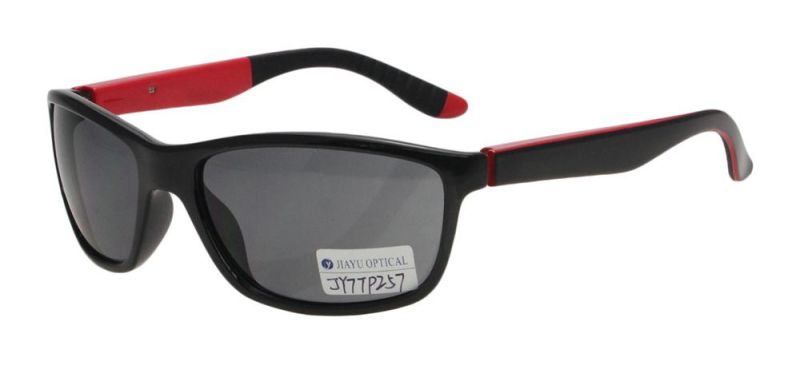 UV400 Smoke Lens Plastic Custom Quality Sunglasses with Spring Hinges