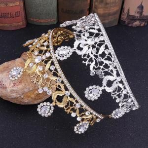 New Bridal Tiaras Jewelry Beauty Crystal Zirconia Queen Crown for Wedding