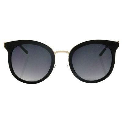 2017 Round Cat Eye Fashion Sunglasses with Metal Mixture