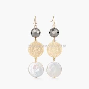 Elegant Charm Earrings for Women with Shells Drop Dangle Wedding Earring Jewelry