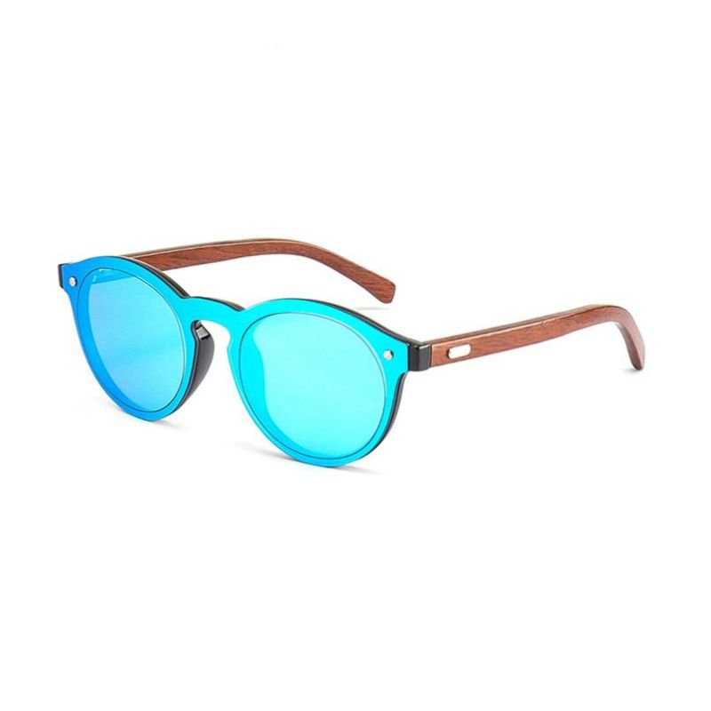 New Anti-Wood Grain Plastic Frame Wood Legs Wood Sunglasses Sg3009