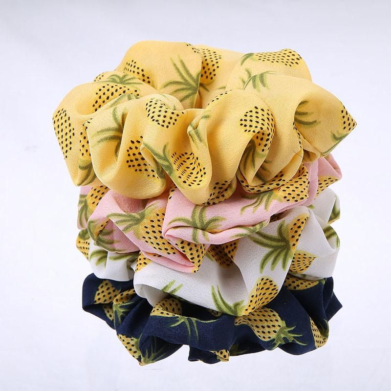 Pineapple Design Elastic Hair Scrunchies Hari Band