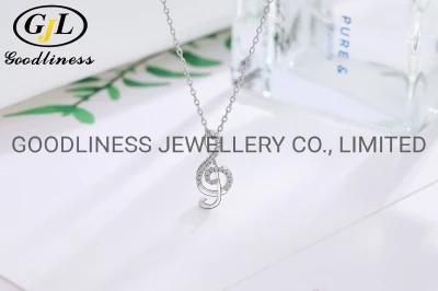 Infinity Rose Gold Plated Diamond Eternity Pendant Necklace for Women