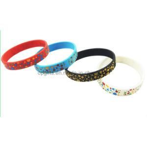 Hot Selling Custom Silicon Wristband / Bracelet / PVC Wristband