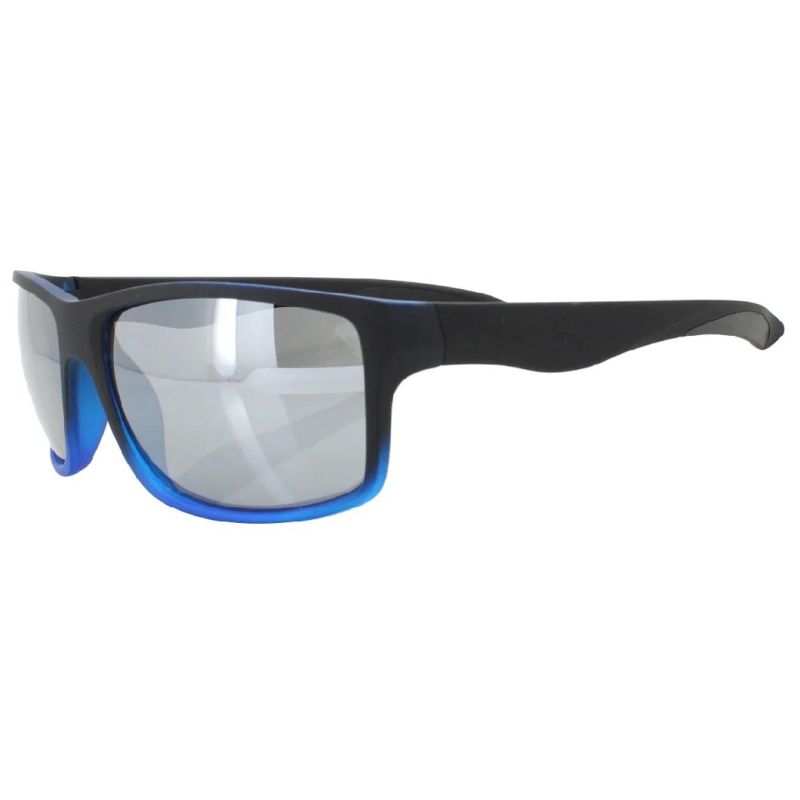 2020 Hot Selling Black Graudal Blue Sports Sunglasses