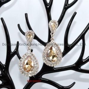 Water Droplets Earring Crystal Elements Jewelry Fashion Jewelry