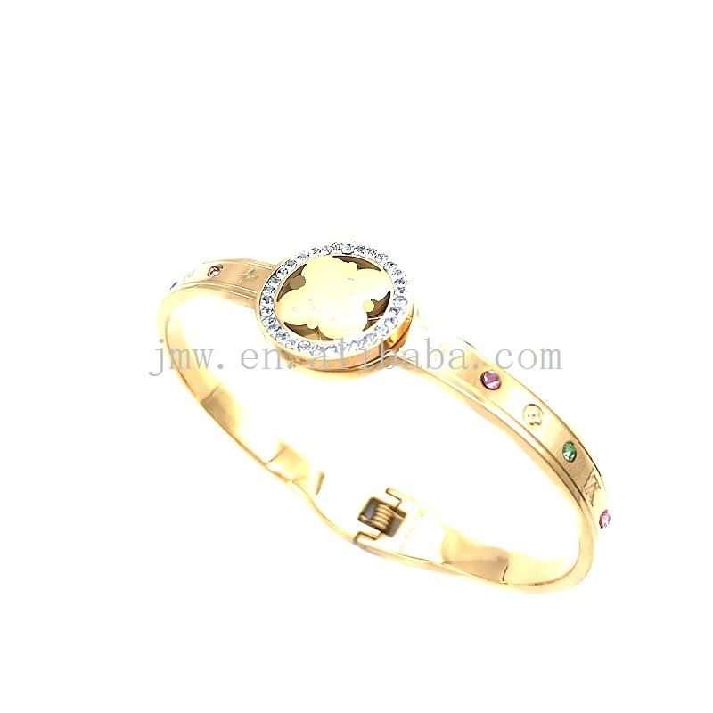 316L Stainless Steel Gold Plated Bracelet for Men and Women