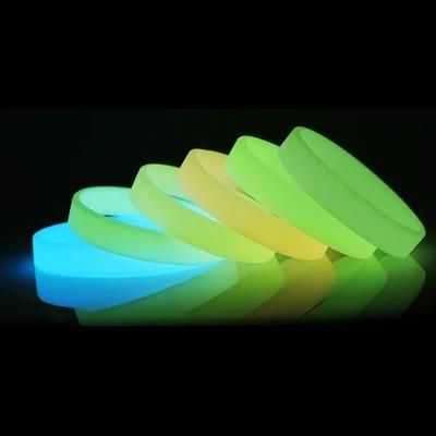 Charm Glow in Dark Luminous Silicone Rubber Wrist Band Bracelet