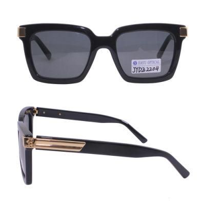 China Manufacture Wholesale UV400 Shades OEM Square Acetate Sunglasses