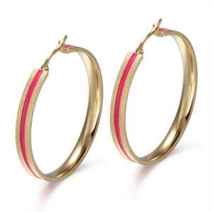 Gold Gift Stainless Steel New Women Fashion Jewelry Earring