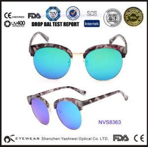 2015 Fashion Sun Glass, Wholesale Metal Sunglasses with Polarized Lens