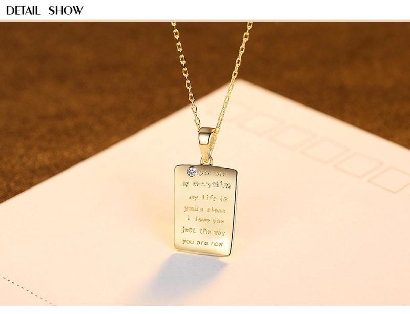 European and American Creative Jewelry Necklace with AAA Cubic Zircon