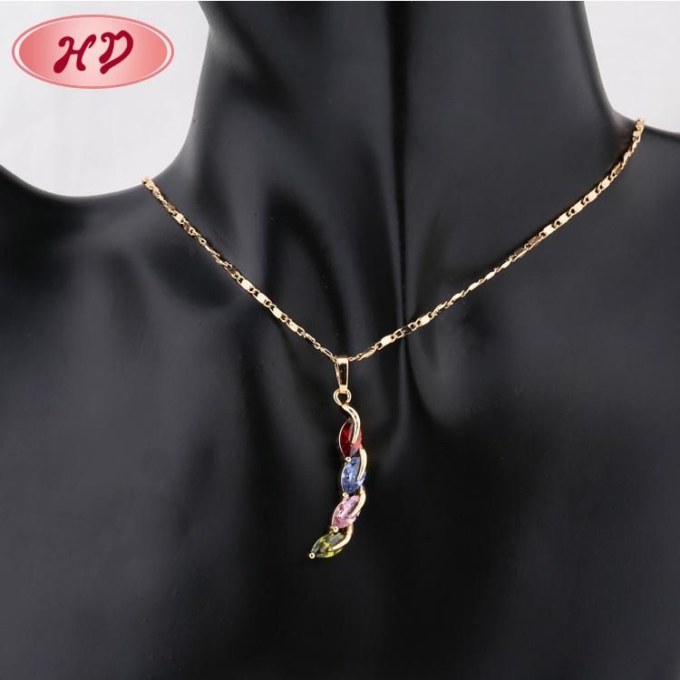 Fashion Women 18K Gold Plated Necklace Jewelry Chain Sets