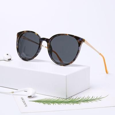 Latest Fashion Sun Glasses Custom Logo Retro Women Polarized Vintage Sunglasses