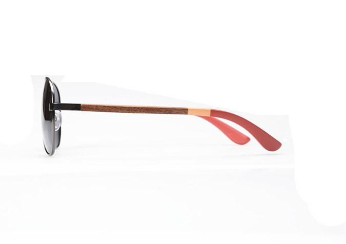 The Best Sale Metal Polarized Unisex Wooden Sunglasses