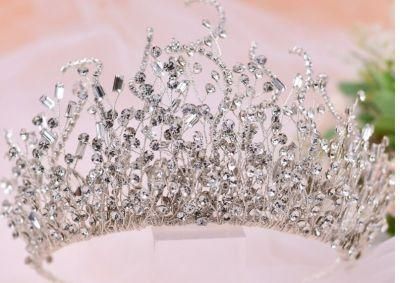 Wedding Bridal Wire Crystal Tiara Hair Comb Headband Hair Vines Headpiece. Luxury Headband Headpiece