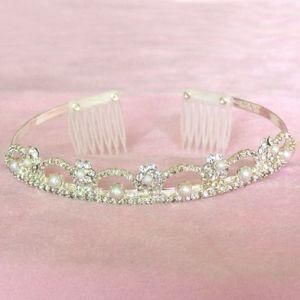 Fashion Jewelry Tiara Crown Wedding Hair Jewelrys (XPK-HK-HOO3)