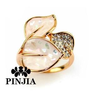 18k Rose Gold Ring Fashion Jewelry