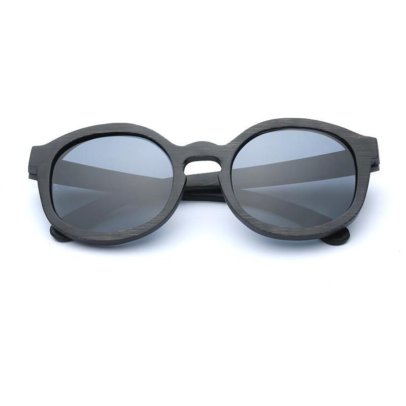 Ce Certificated Custom Polarized Skateboard Wooden Sunglasses