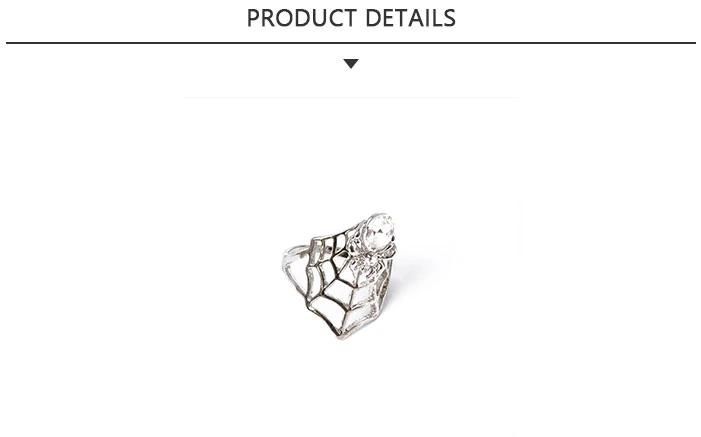 New Design Fashion Jewelry Irregular Silver Ring