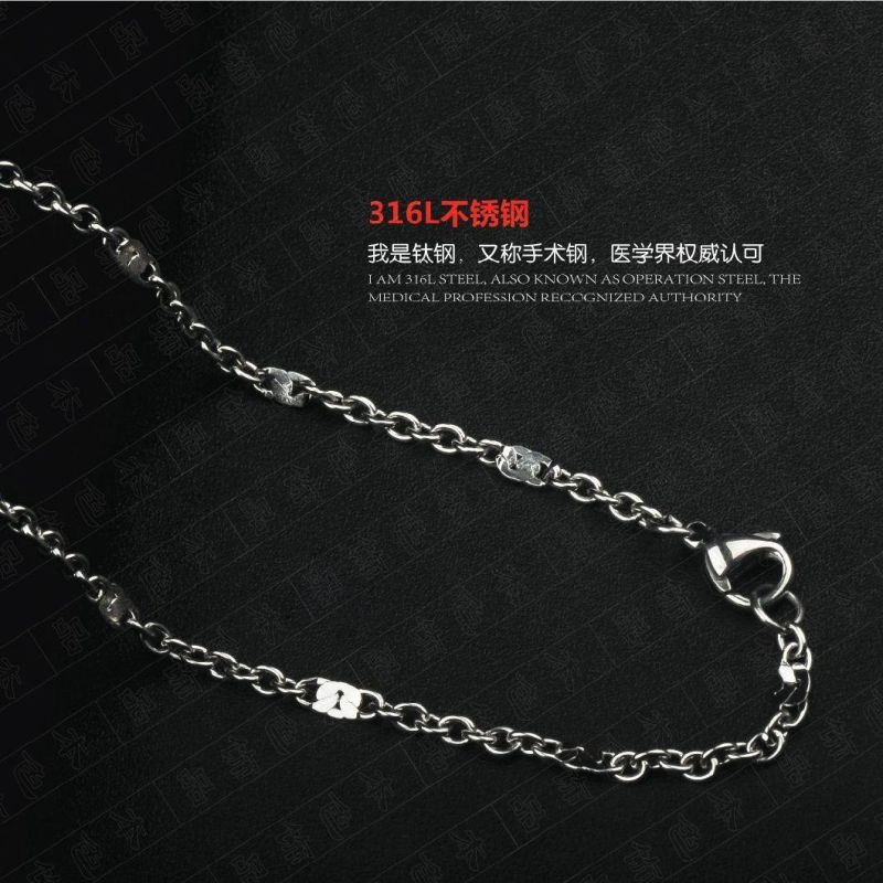 Fashion Jewelry Gold Plated Cable Embossed Chain Necklace Bracelet Stainless Steel