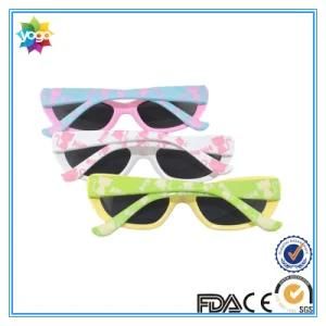 Colorful Frame Polarized Lens Folding Sunglasses