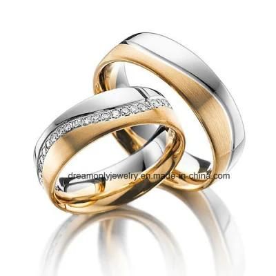 Rose Gold Filled Jewelry Rings Top Quality Wedding Rings Catalogue Anniversary Gift