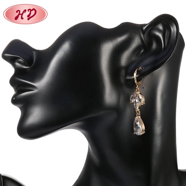 Fashion Women 18K Gold Plated Costume Imitation Charm Ring Bracelet Jewelry with Earring, Pendant, Necklace Sets Jewelry