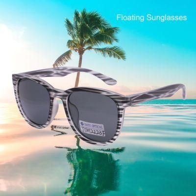 Float Glasses Zebra Stripes Custom Matte Transparent Color Fashion Floating Sunglasses