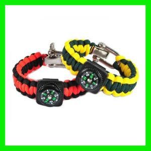 Paracord Survival Bracelet with Compass