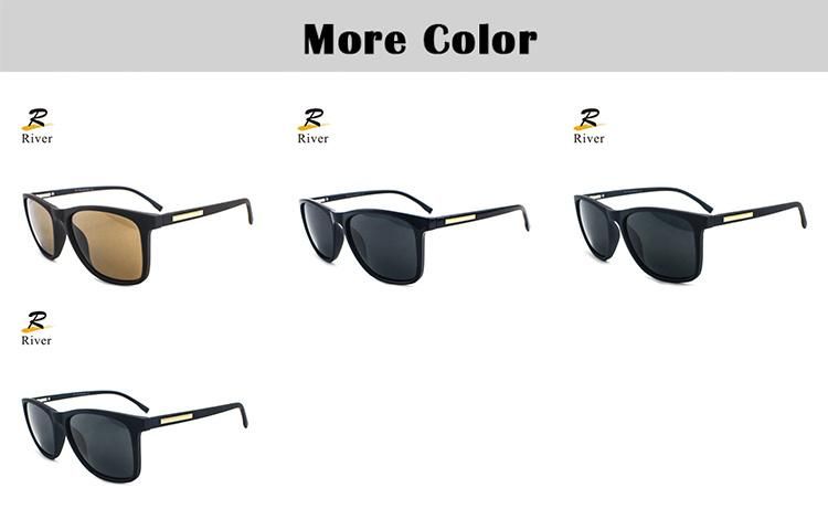 New Design Metal Accessories Tr Frame Stock Polarized Men Sunglasses