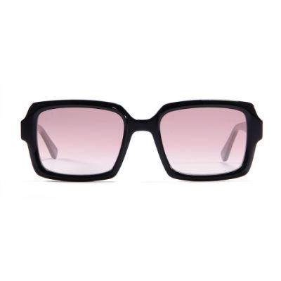 Fashion Transparent Big Rectangle Sunglass Women Men Over-Sized Sun Glass Wholesale Competitive Popular Sunglasses