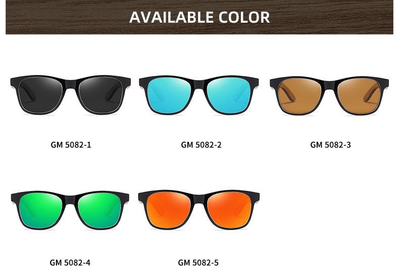 Fashion Glasses Sunglasses Unisex Custom Polarized Wood High Quality Sun Glasses Sunglasses