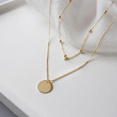 Hot Sale Fritillaria Necklace Custom Handmade Gold Plating Necklace