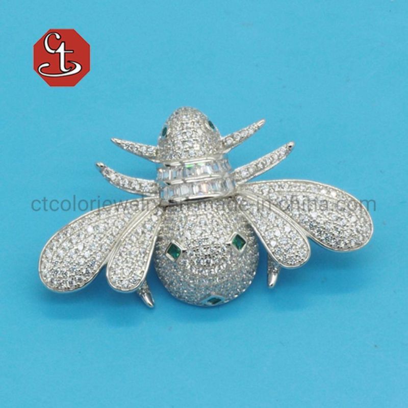 Colorful Bee Finger Ring Clean AAA+ Animal Ring Fashion Women Party Jewelry