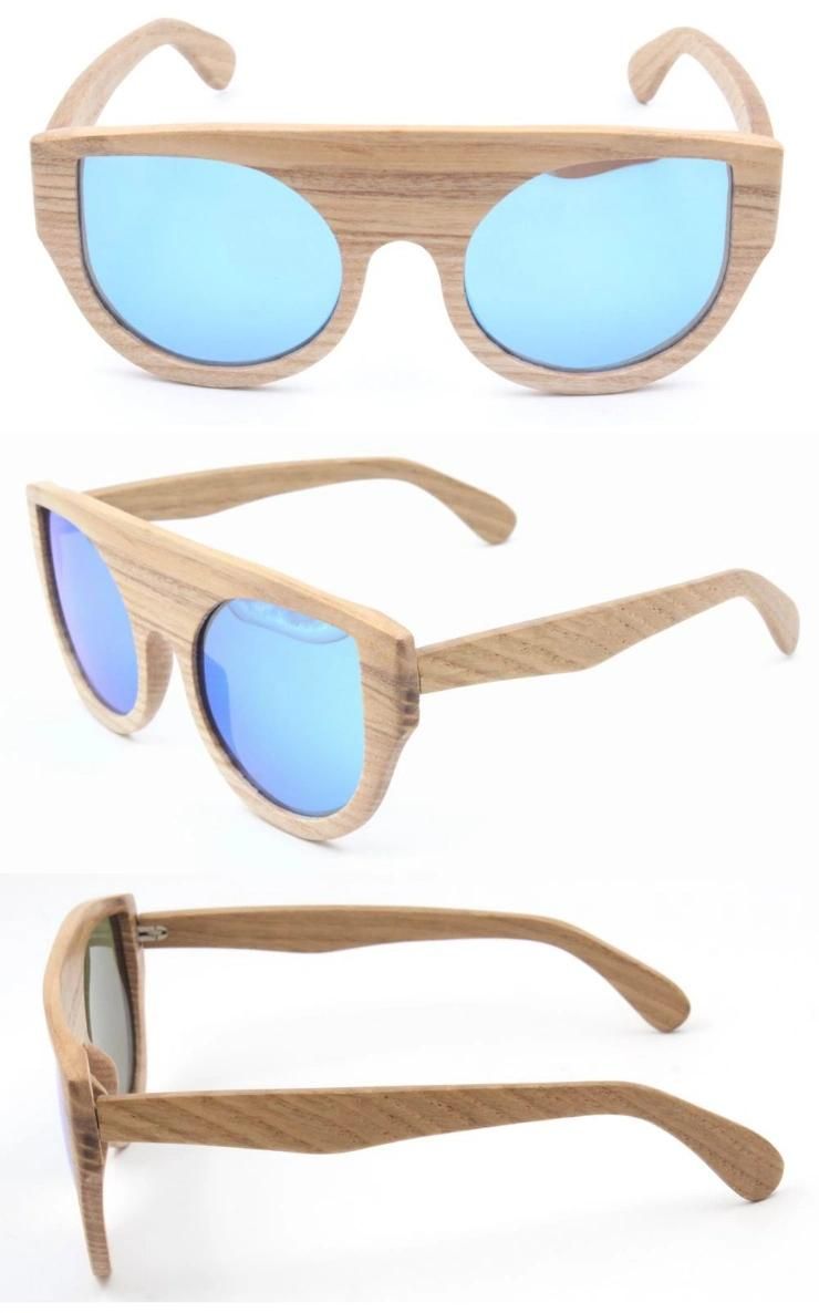 Wood Bamboo Sunglasses in High Quality with Bamboo Cases