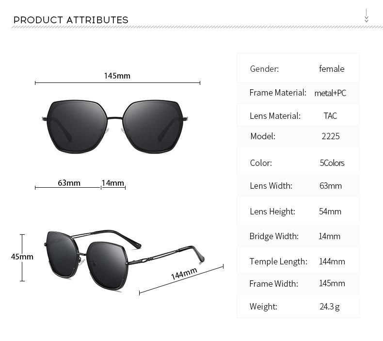 Fashion New Designer Sunglasses for Woman Fashion Square Metal Colorful Sunglasses Italy Design Low MOQ Stock