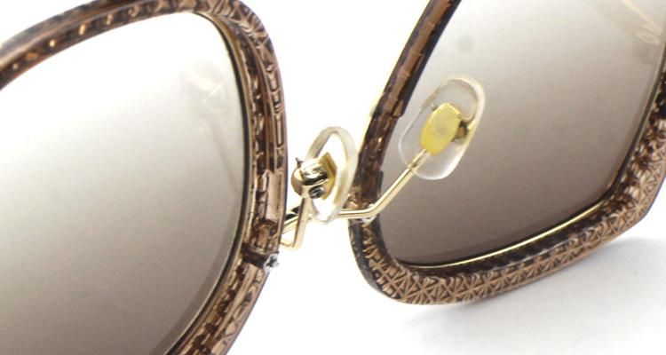 New Custom Logo Cat Eye Stock Transparent Frame Women Sunglasses