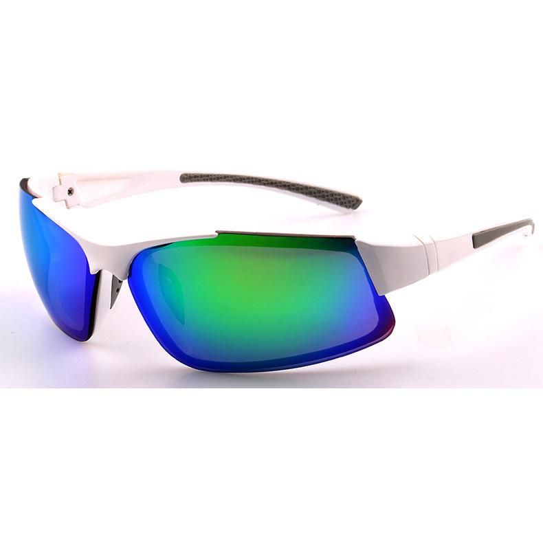 Half Frame Impact Resistant Sport Sunglasses