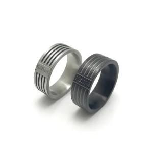 Punk Men Fashion Jewelry Gift Design Stainless Steel Ring