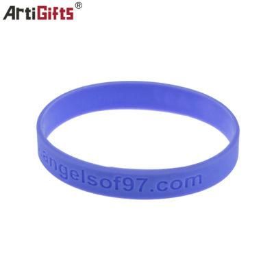 Promotion Gift Custom Segmented Coloring Silicone Bracelet