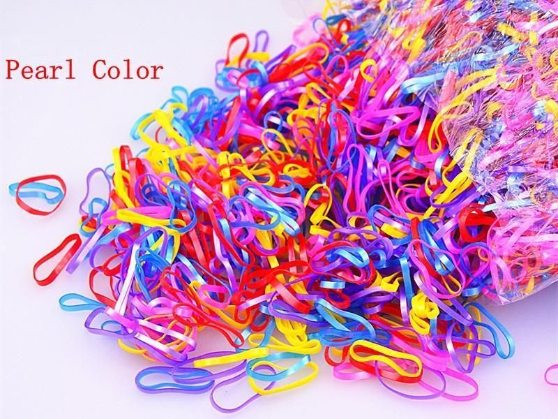 Disposable Bulk TPU Women Hair Bands Hair Ties Bandas PARA Cabello