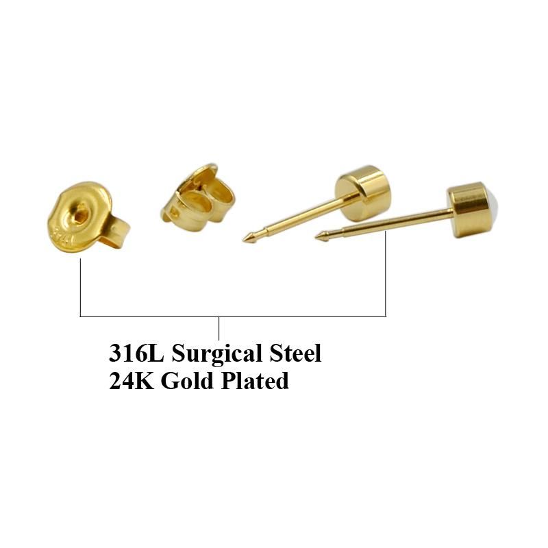 Disposable Safe Sterile Piercing Unit for Gem Nose Studs Piercing