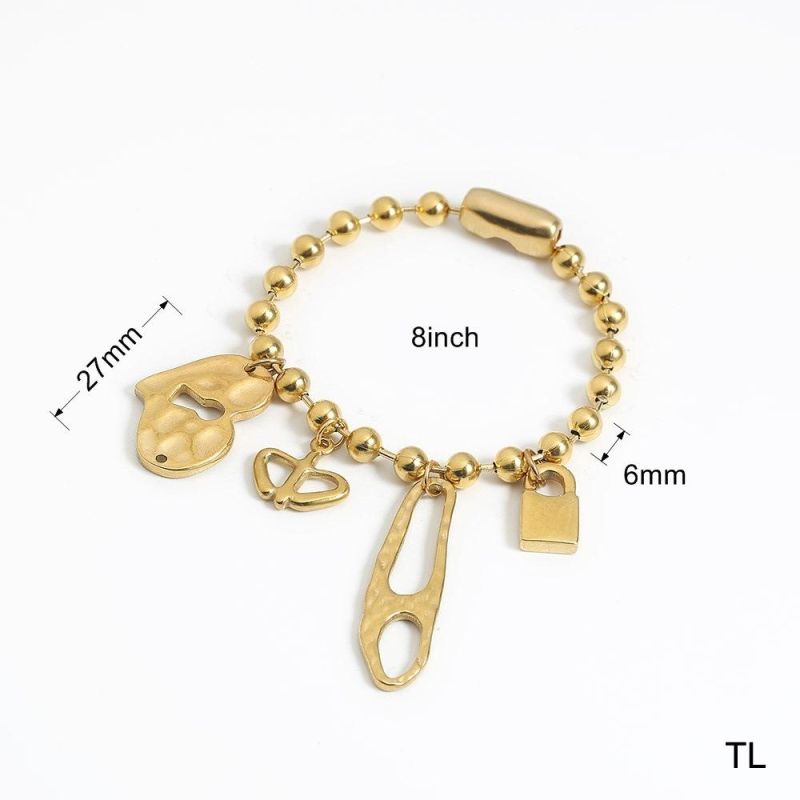 Stainless Steel Jewelry Manufacturer Custom Jewellery Supplier High Quality Waterproof Stainless Steel Fashion Bracelet